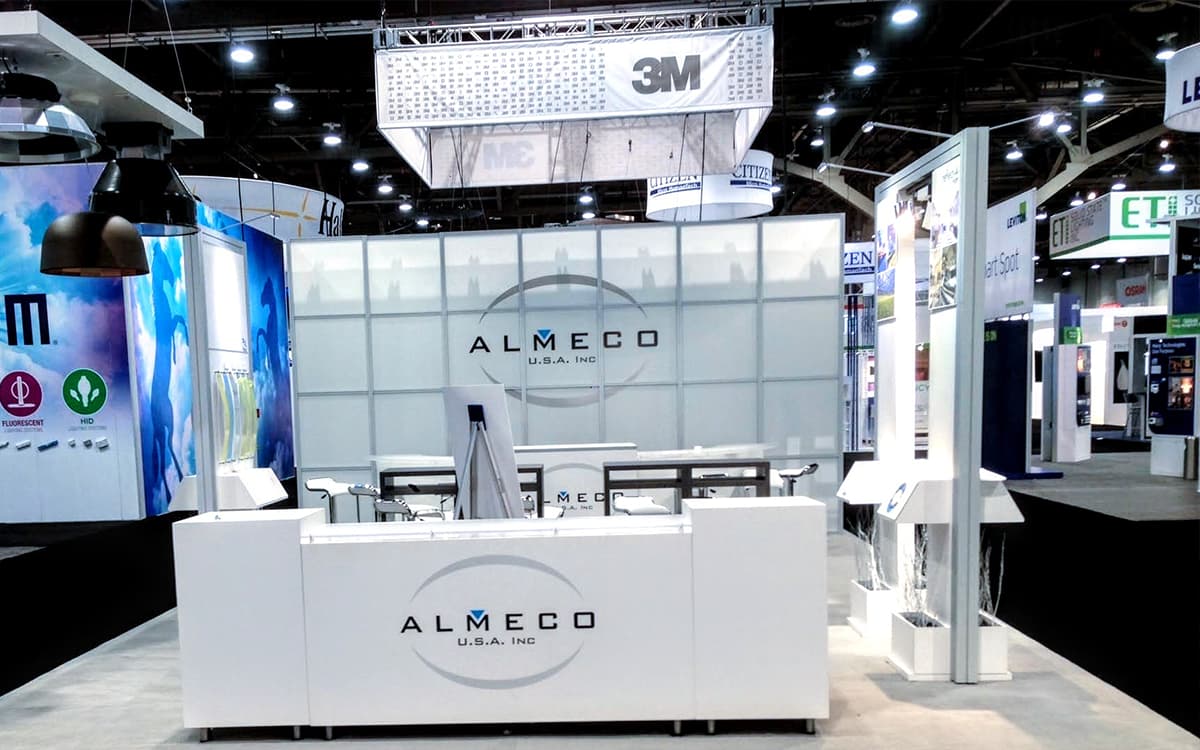 Almeco exhibit build