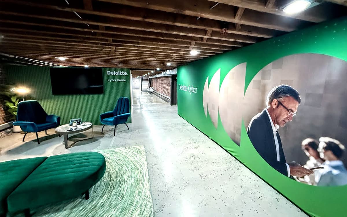 Deloitte cyber brand activation
