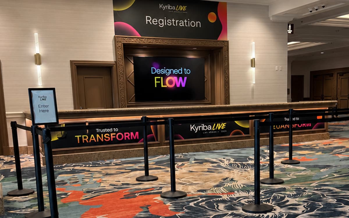 Kyriba Live registration counter