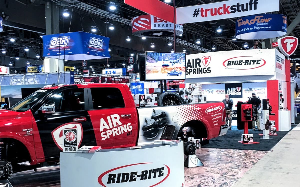 Ride Rite exhibit install