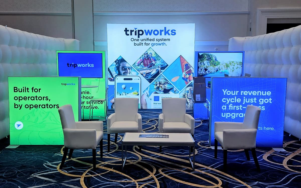 Tripworks exhibit install