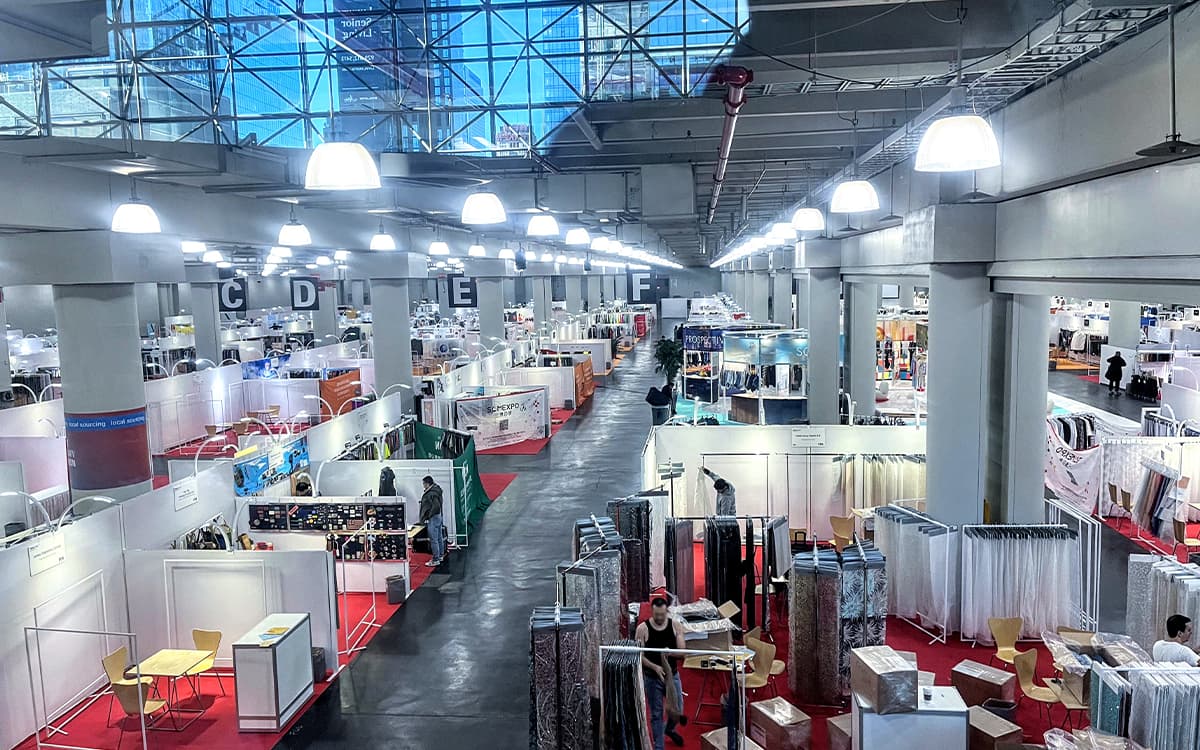 Association annual conference show floor operations